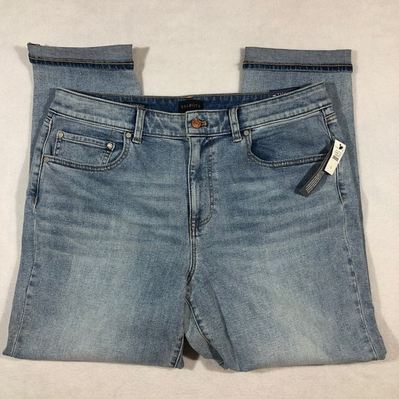 Talbots Denim - NEW Talbots Womens 12 Everyday Relaxed Jeans Ankle Medium Wash NWT $99